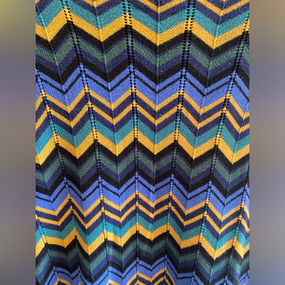 ModCloth Knit Chevron Dress L - Picture 12 of 12